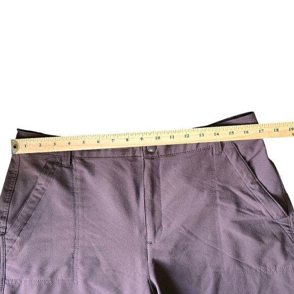 High waisted cargo straight leg Brown women’s Pant. Size Large - Picture 5 of 8